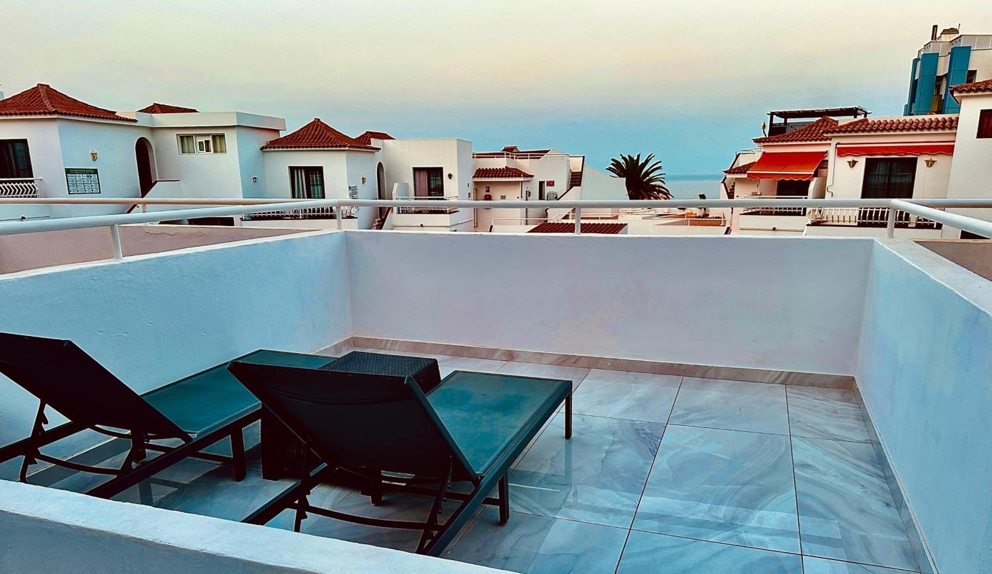 洛斯克里斯蒂亚诺斯Luxury Diamond - Ocean View, Big Terraces, Air Con, Wifi公寓 外观 照片