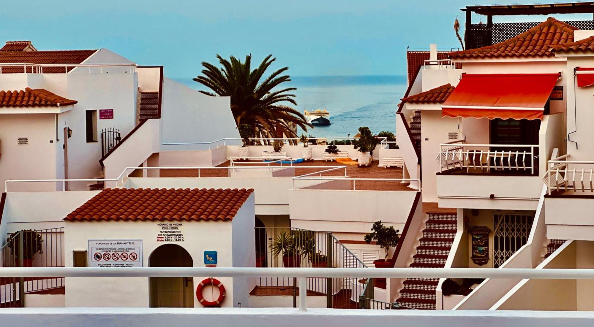 洛斯克里斯蒂亚诺斯Luxury Diamond - Ocean View, Big Terraces, Air Con, Wifi公寓 外观 照片