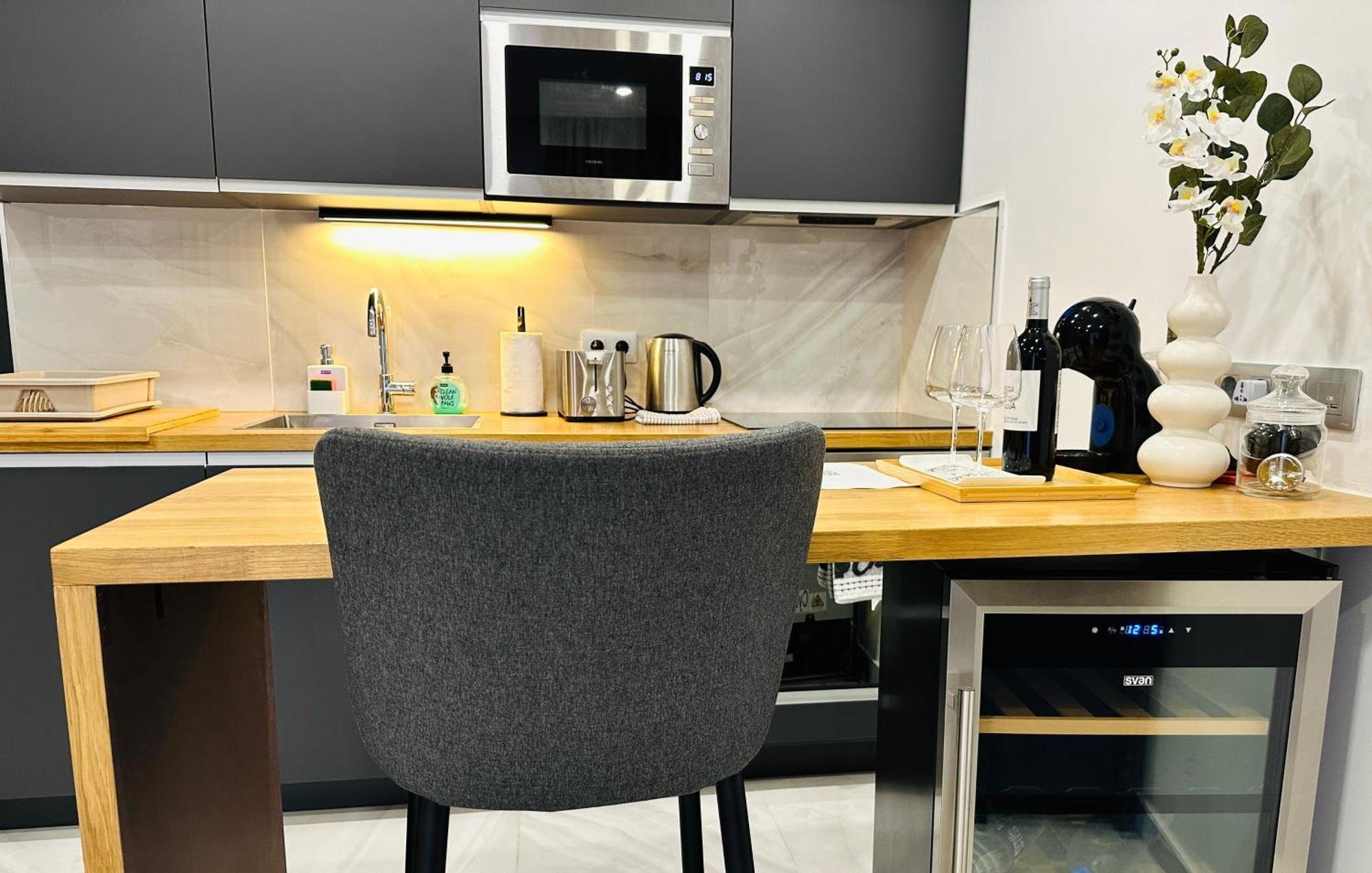 洛斯克里斯蒂亚诺斯Luxury Diamond - Ocean View, Big Terraces, Air Con, Wifi公寓 外观 照片