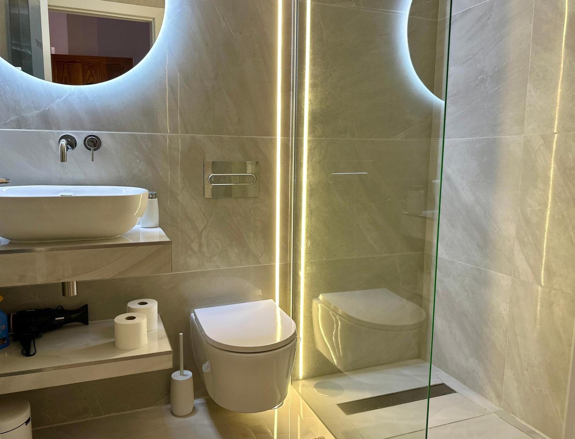 洛斯克里斯蒂亚诺斯Luxury Diamond - Ocean View, Big Terraces, Air Con, Wifi公寓 外观 照片